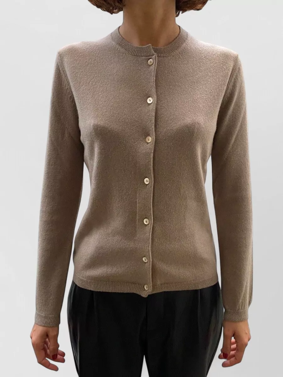 La Rose cashmere cardigan