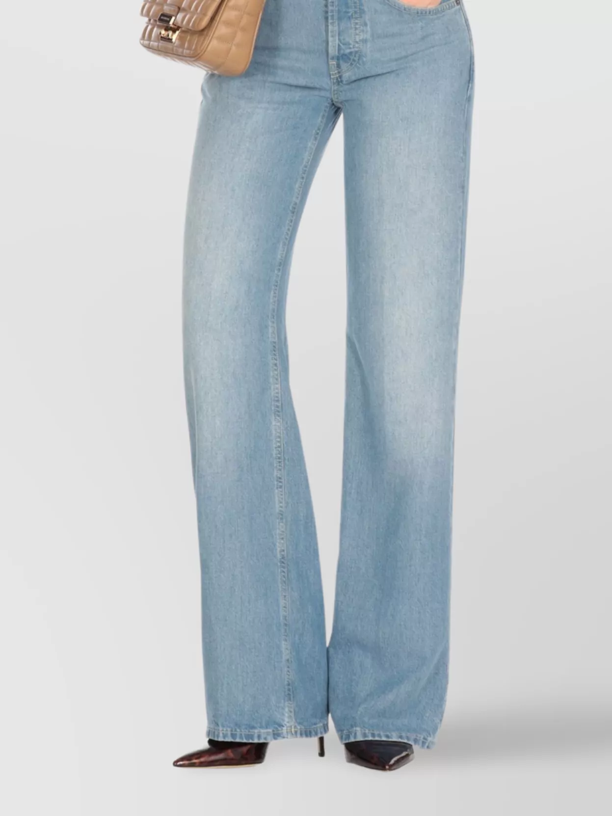 Dondup Straight Fit Denim Trousers
