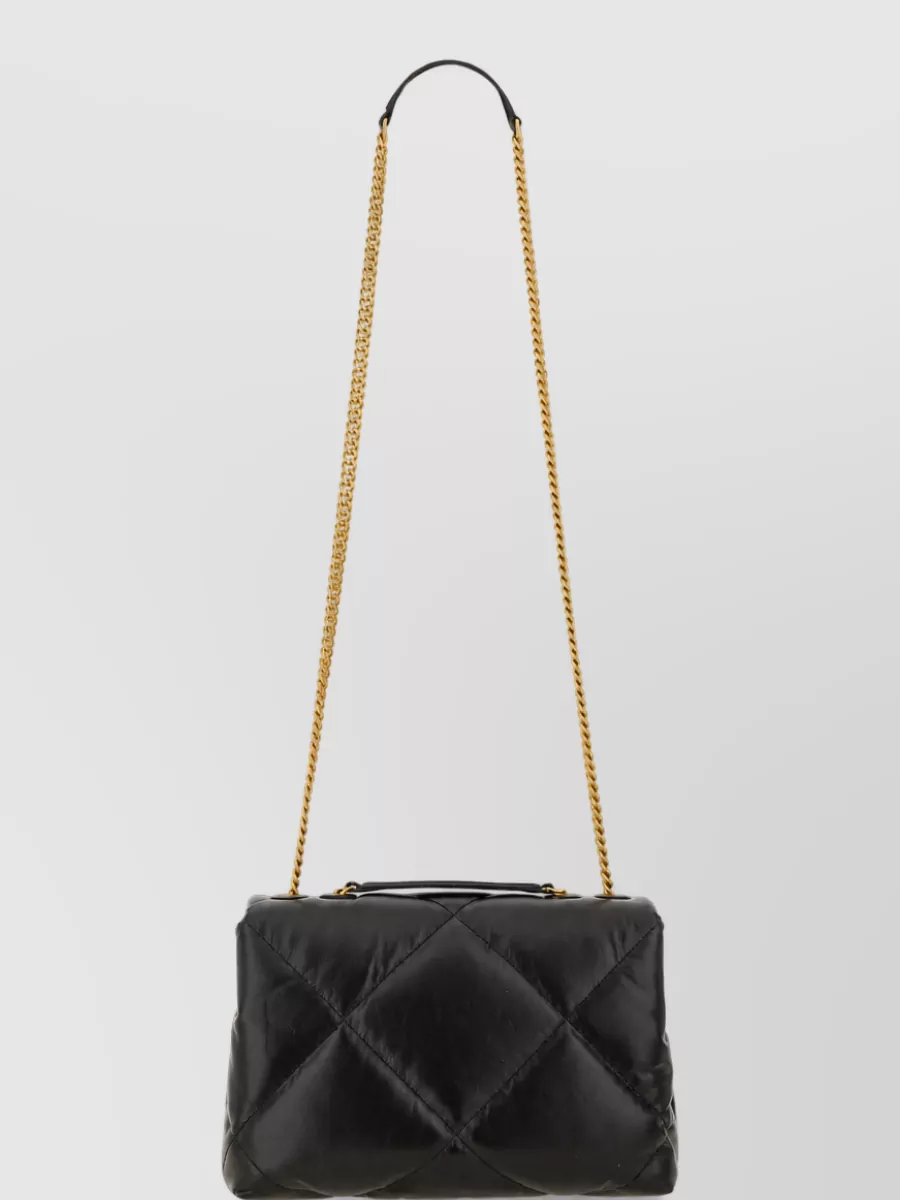 Tory Burch Kira Quilted Clutch Bag Chain Strap