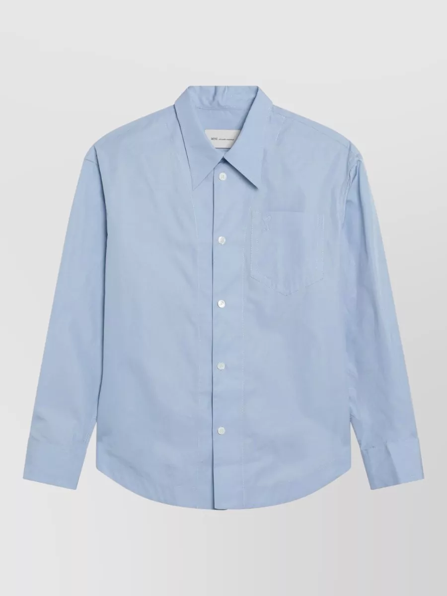 Ami Paris cotton oversized shirt