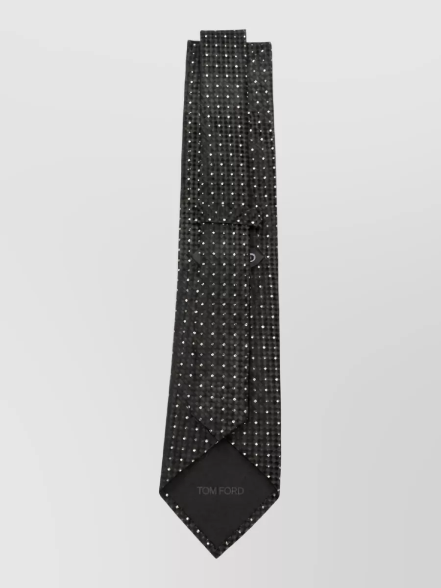 Tom Ford silk printed tie
