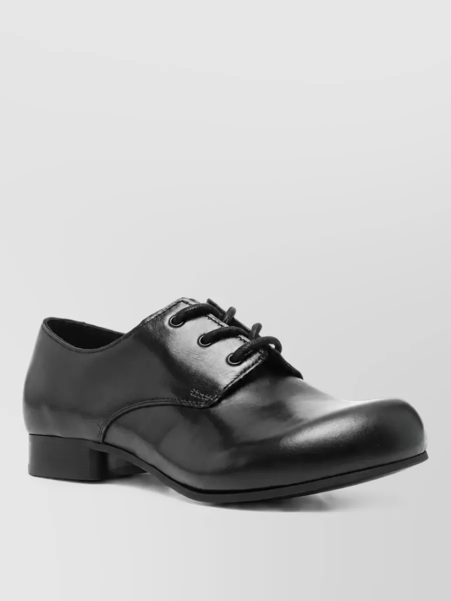 Comme des Garçons leather derby shoes