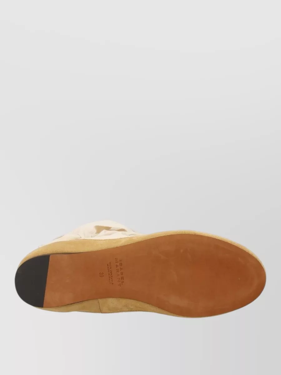 Isabel Marant Cotton Ballerina Shoes