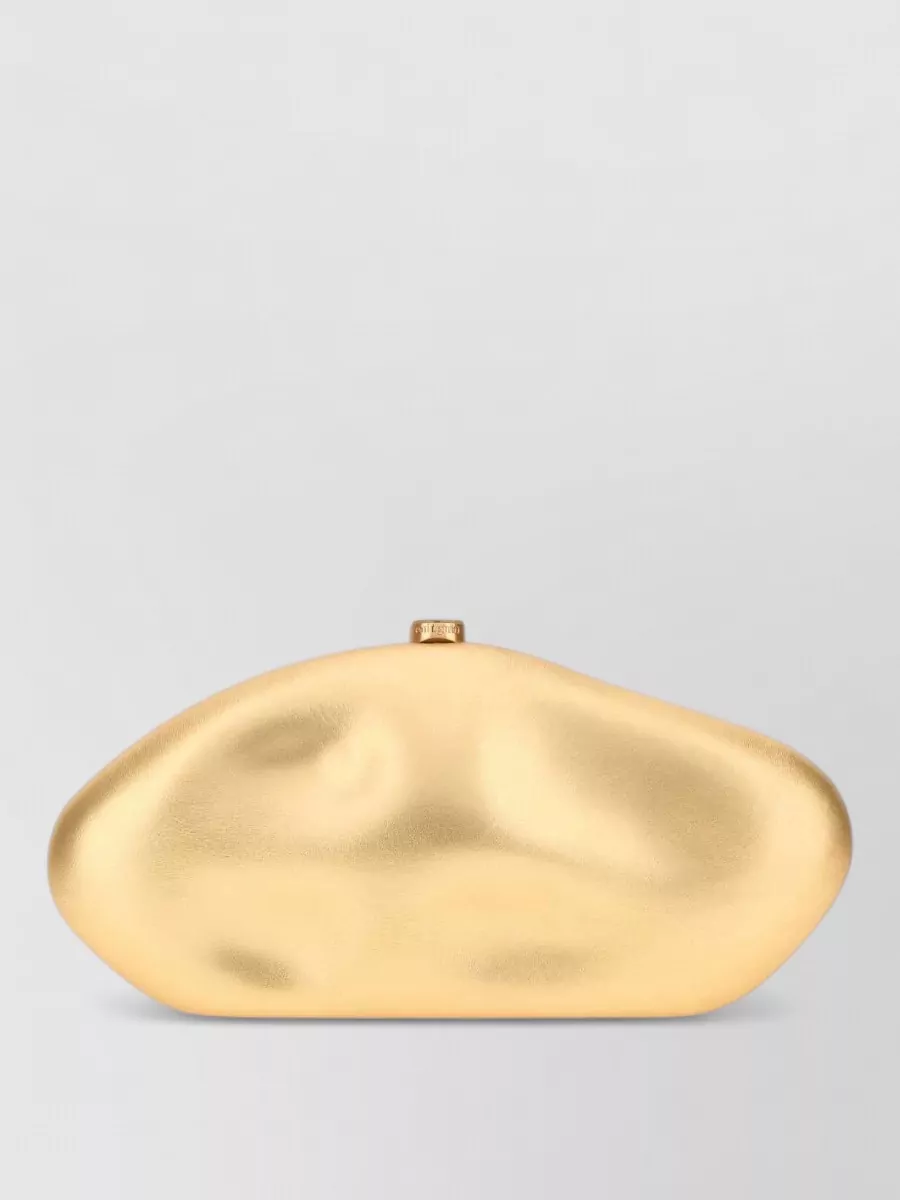 Cult Gaia Leather Clutch Bag