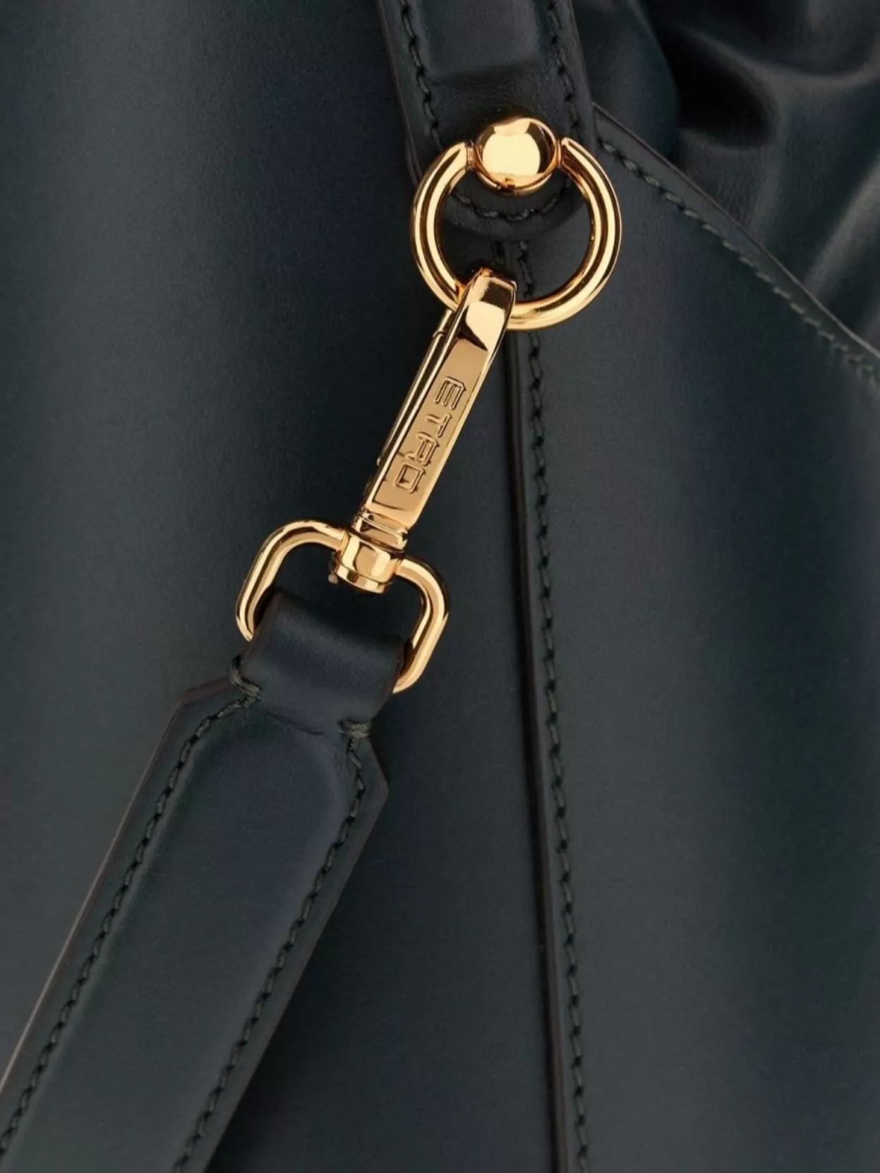 Etro Leather Bucket Bag Strap Adjustable