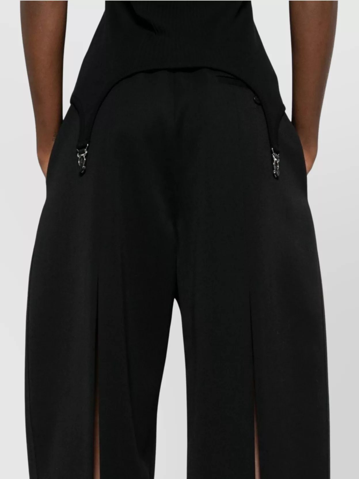 Givenchy Pleated Trousers With Belt Loops And Pockets