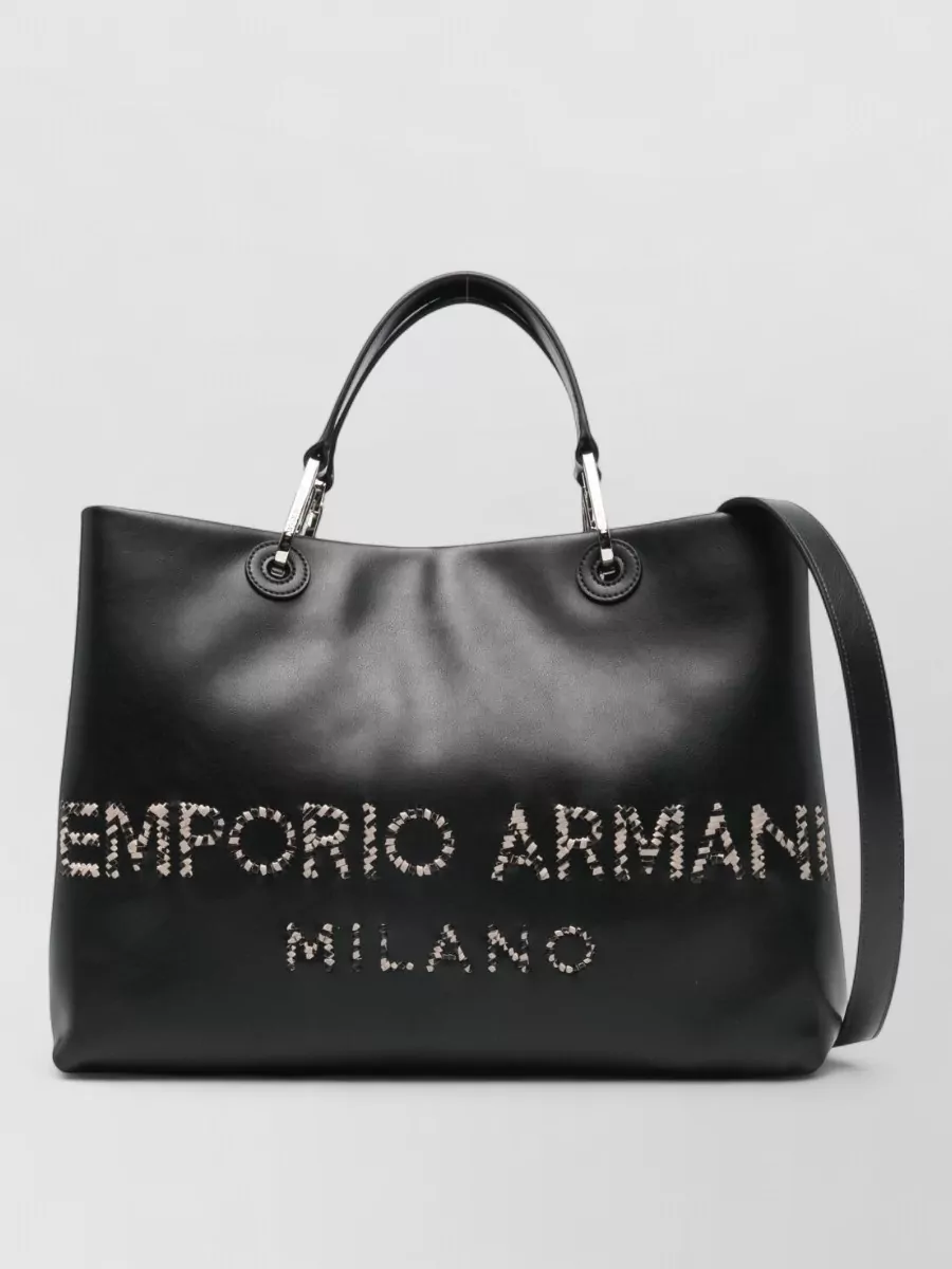 Emporio Armani Leather Shoulder Bag