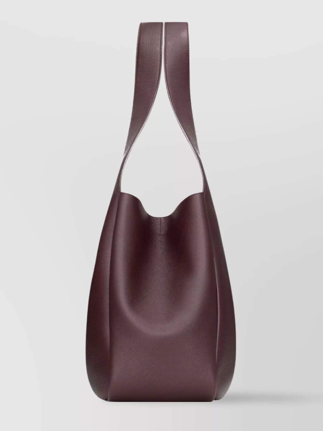 Saint Laurent 5 To 7 Bea Grained Leather Bag