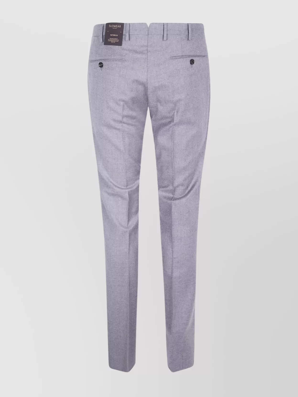 Incotex Slim Fit Chino Trousers In Gray