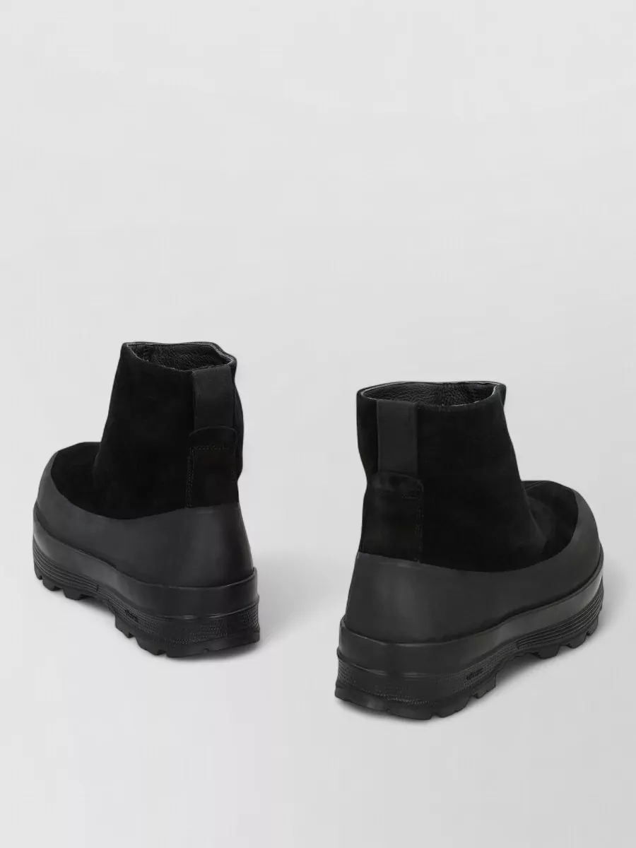 Stone Island Suede Ankle Boots