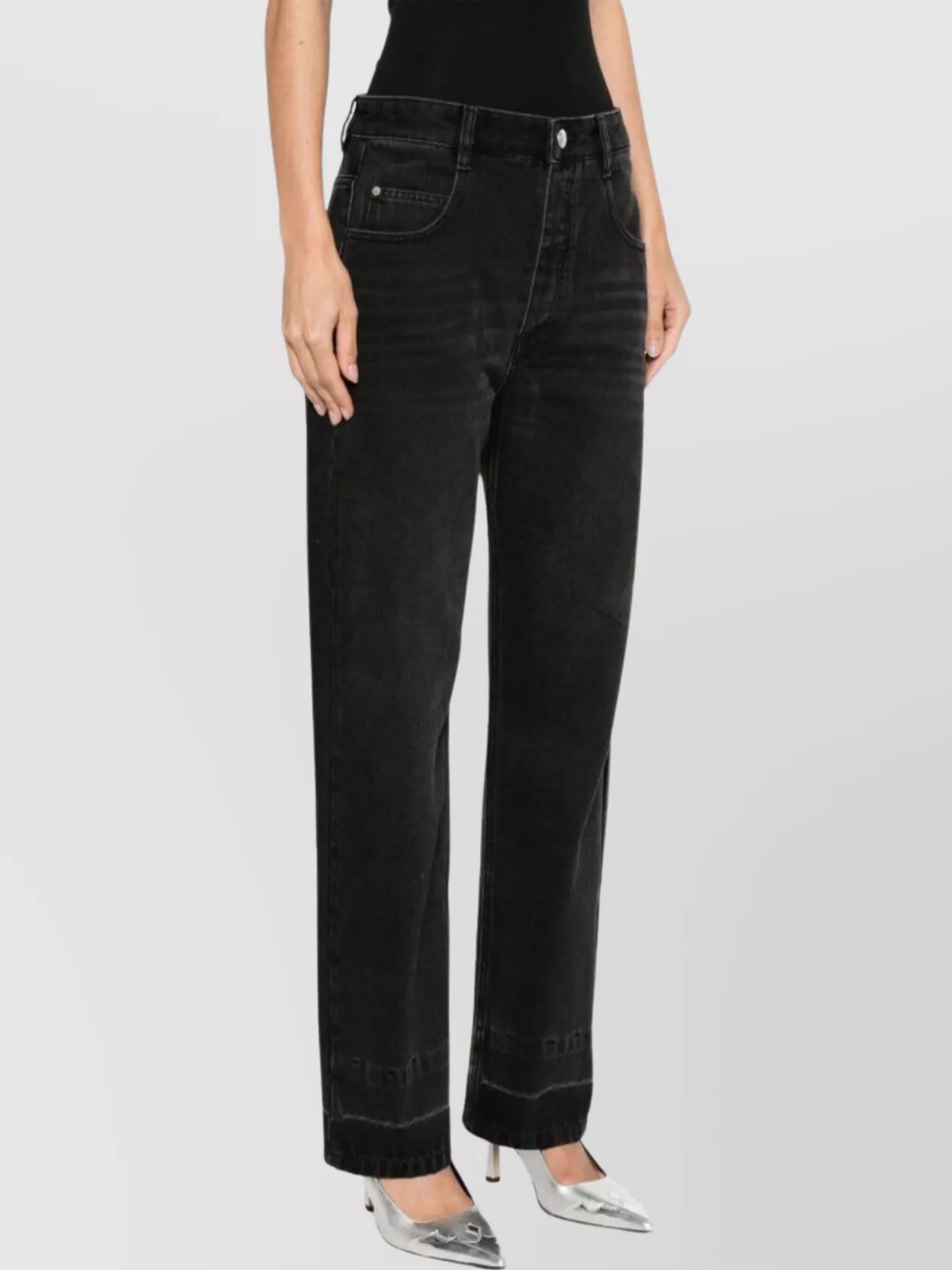 Isabel Marant Irina Faded Effect Straight-Leg Jeans