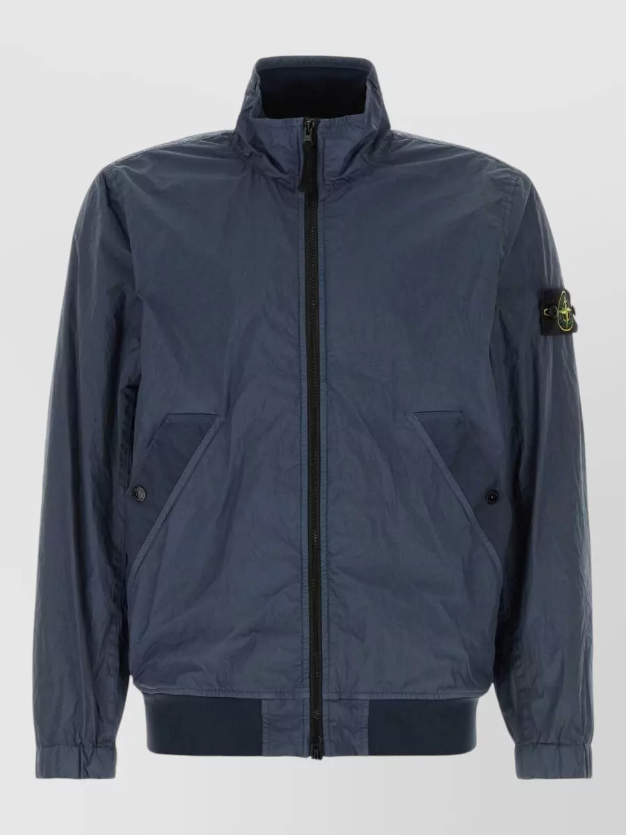 Stone Island nylon bomber jacket