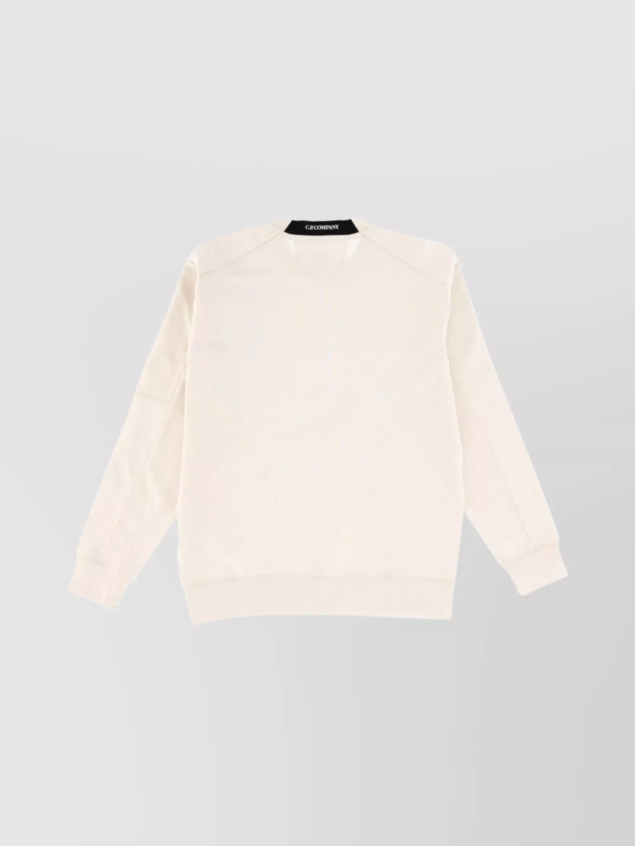 C.p. Company Pistachio Shell Crewneck Sweatshirt With Iconic Branding In Pink