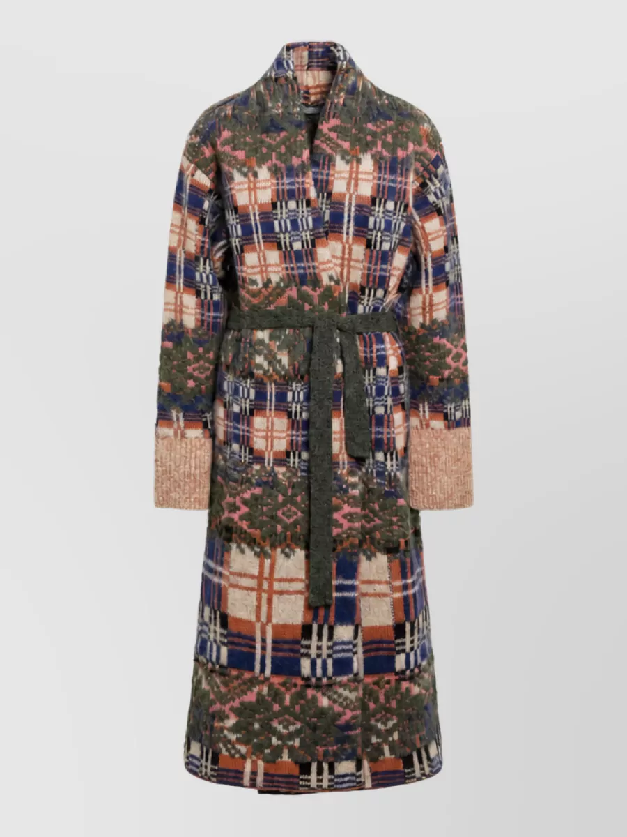 Dries Van Noten single breasted coat