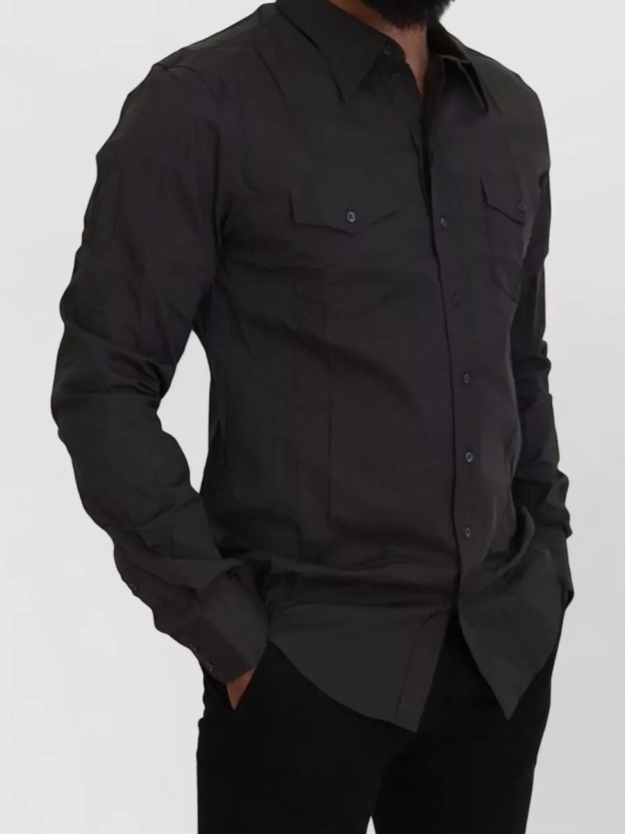 Dolce&Gabbana Stretch Slim Fit Dress Shirt