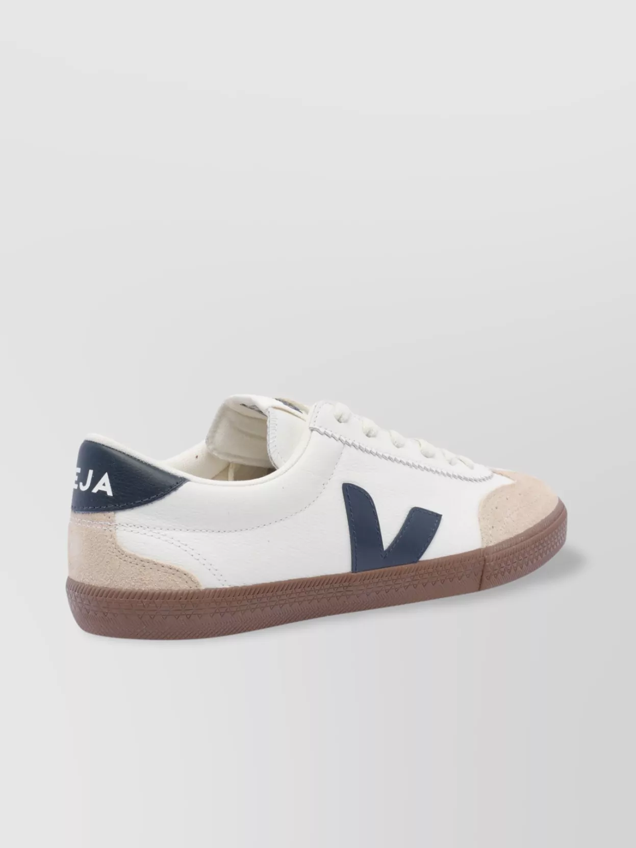 Veja Low Top Leather And Suede Sneakers