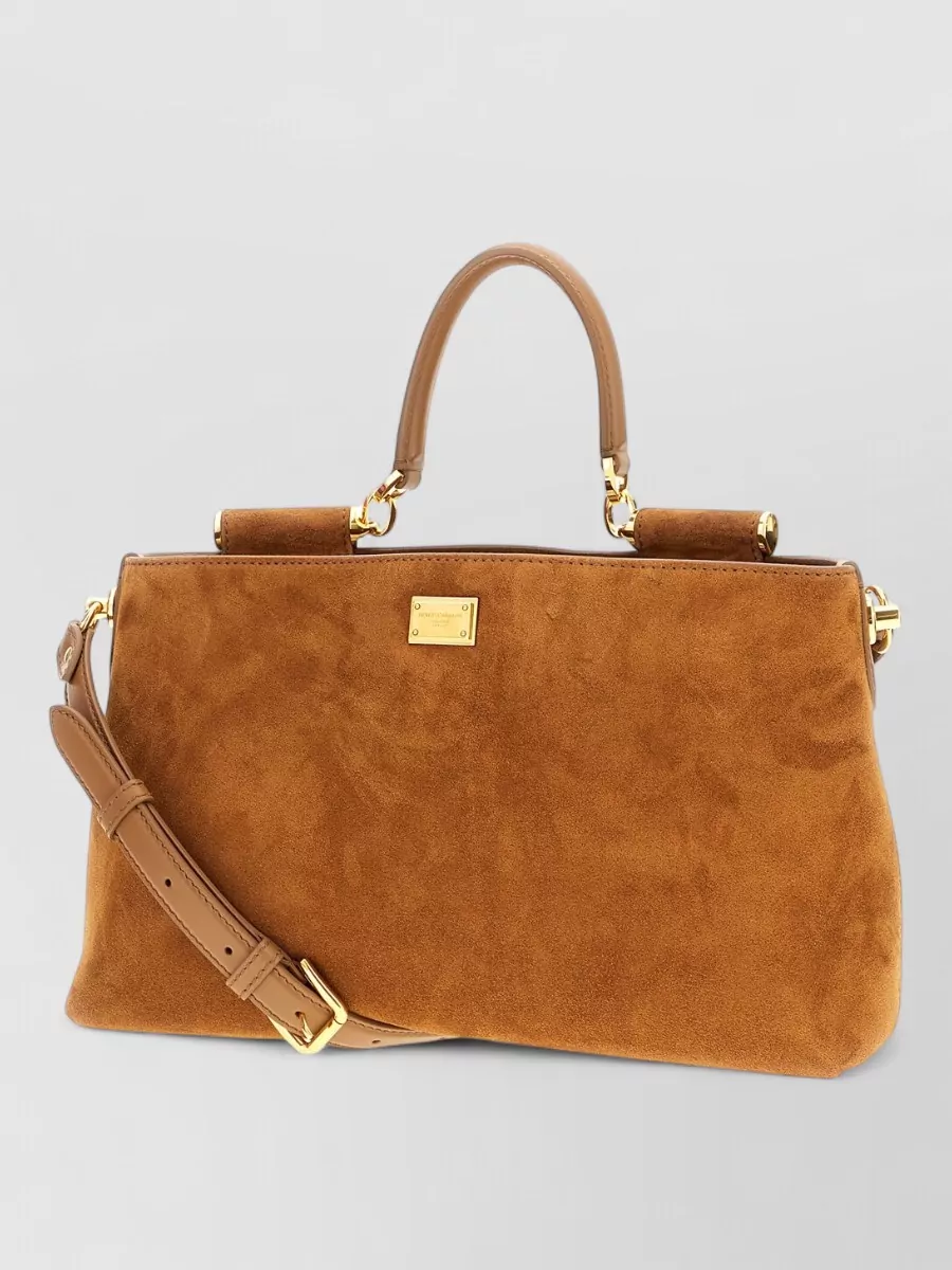 Dolce&Gabbana Vittoria Medium Leather Shoulder Bag