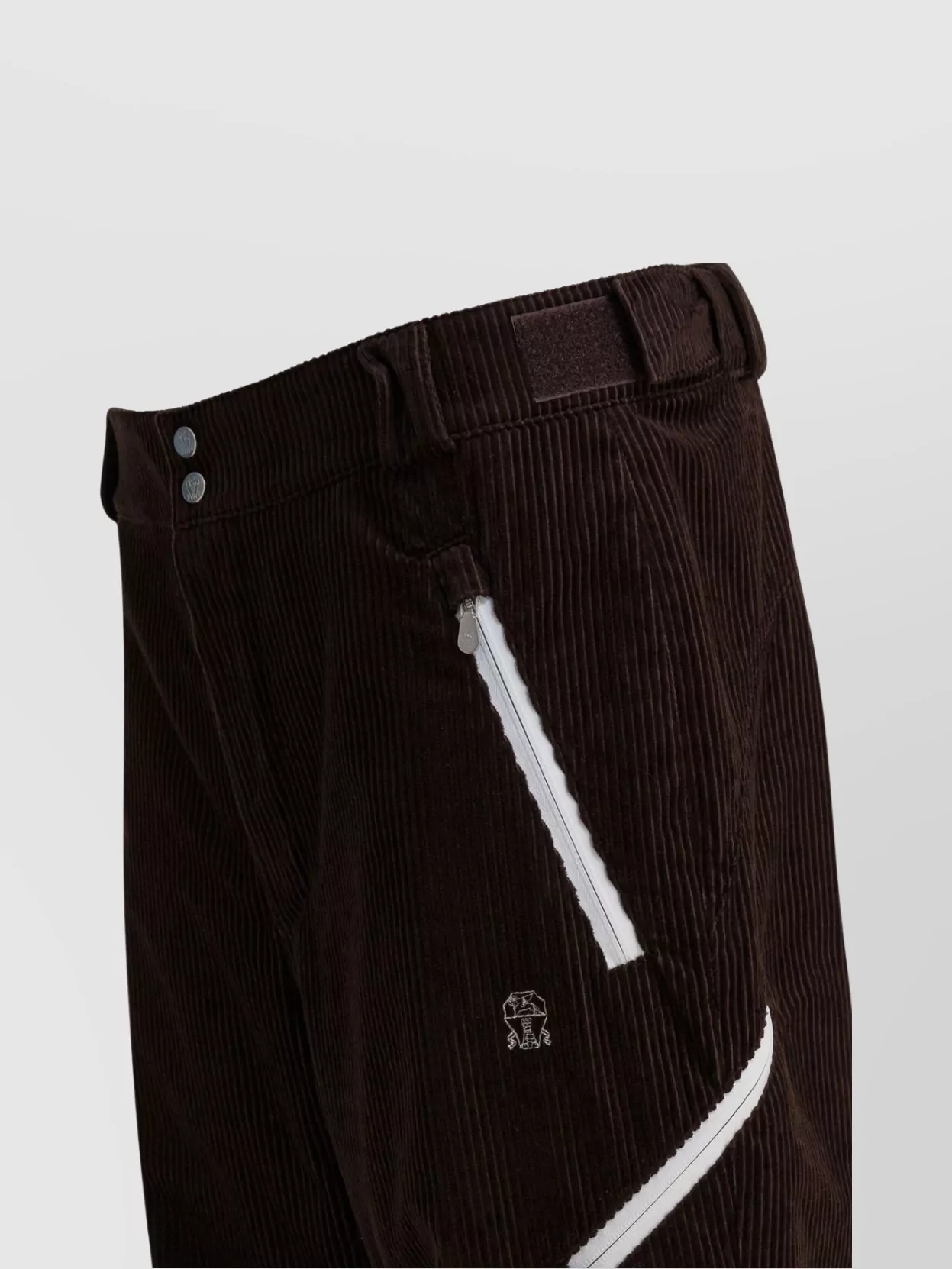 Brunello Cucinelli Corduroy Trousers Velvet Padding
