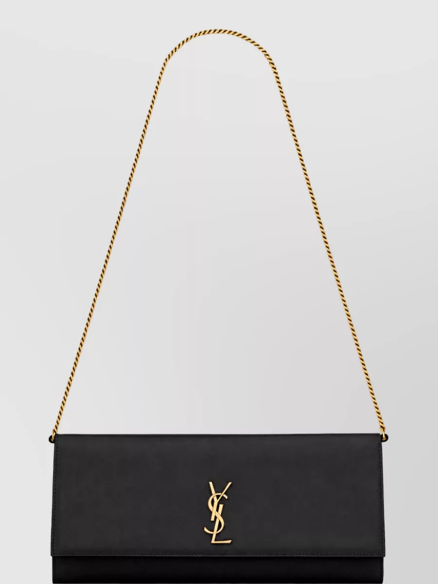Saint Laurent Leather Clutch Bag