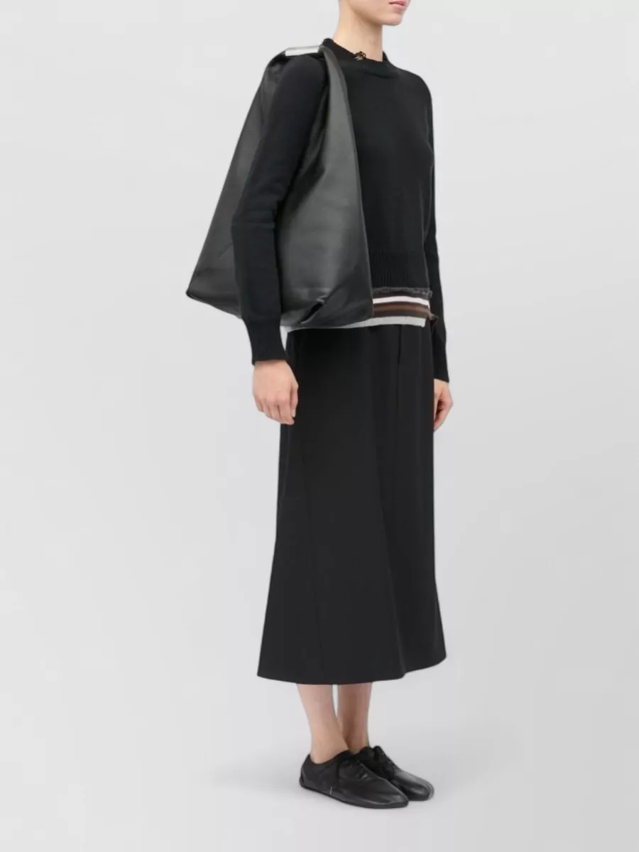 Mm6 Maison Margiela Japanese Medium Leather Shoulder Bag
