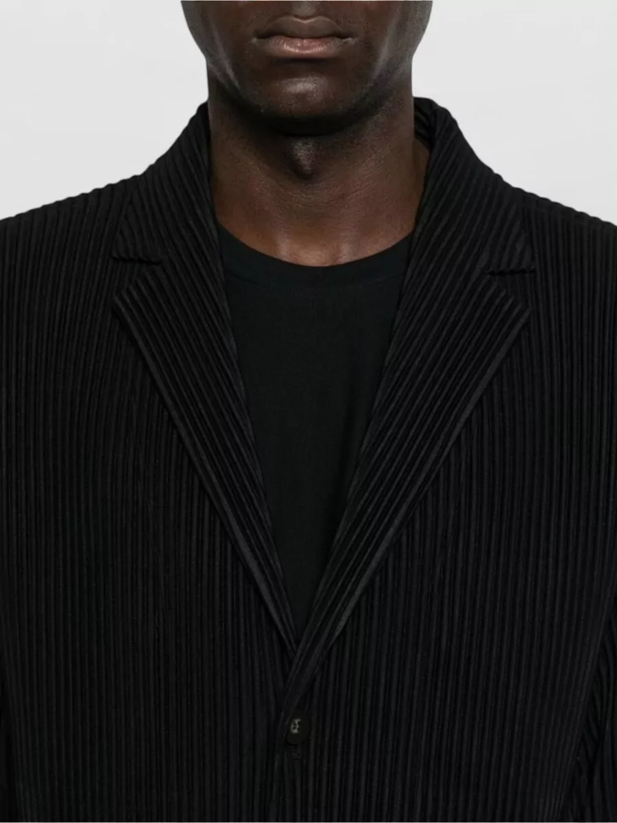 Homme Plisse Issey Miyake Single-Breasted Suit Jacket