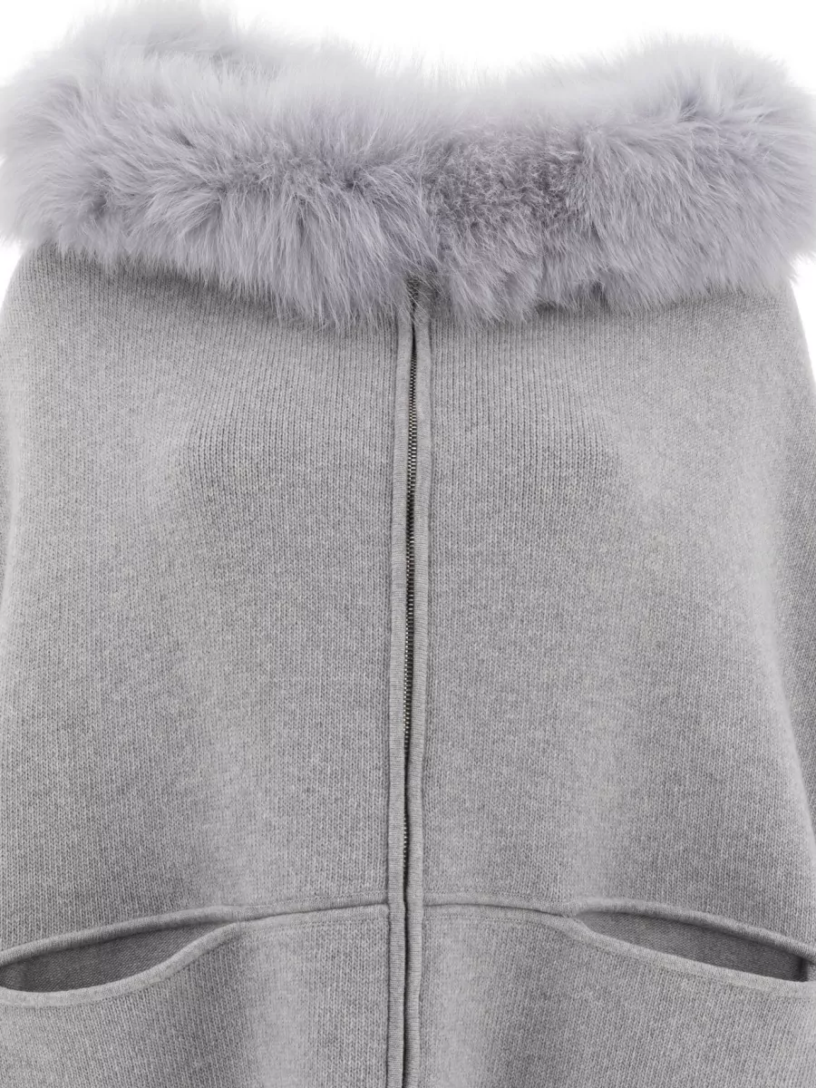 Giovi Wool And Cashmere Cape
