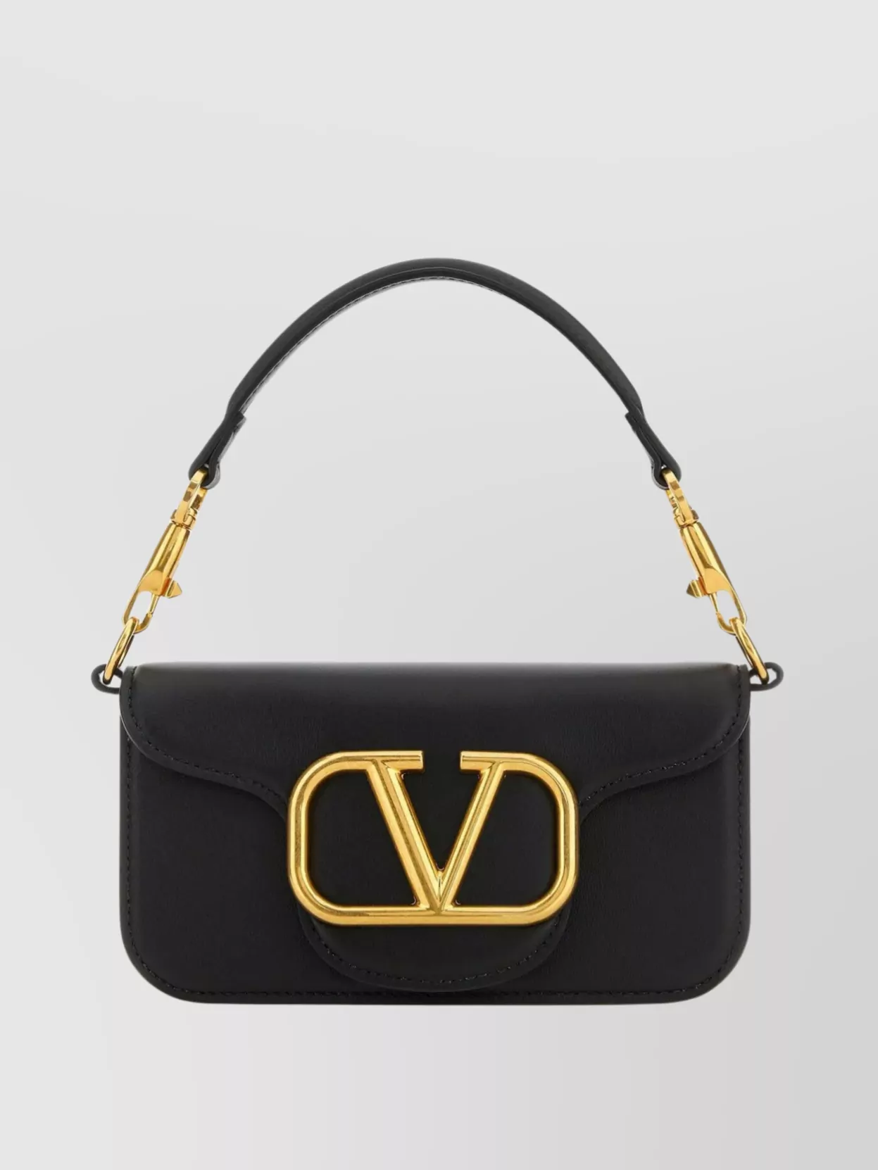 Valentino Garavani Small Locò Handbag In Smooth Leather