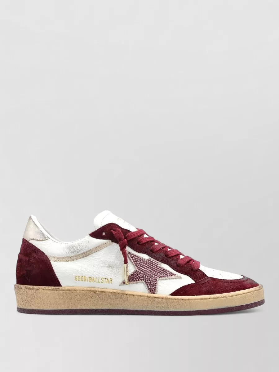 Golden Goose Leather Low-Top Sneakers