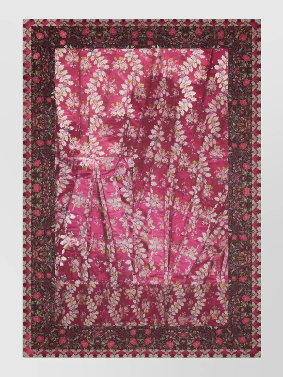 Pierre Louise Mascia Floral-Print Silk Scarf