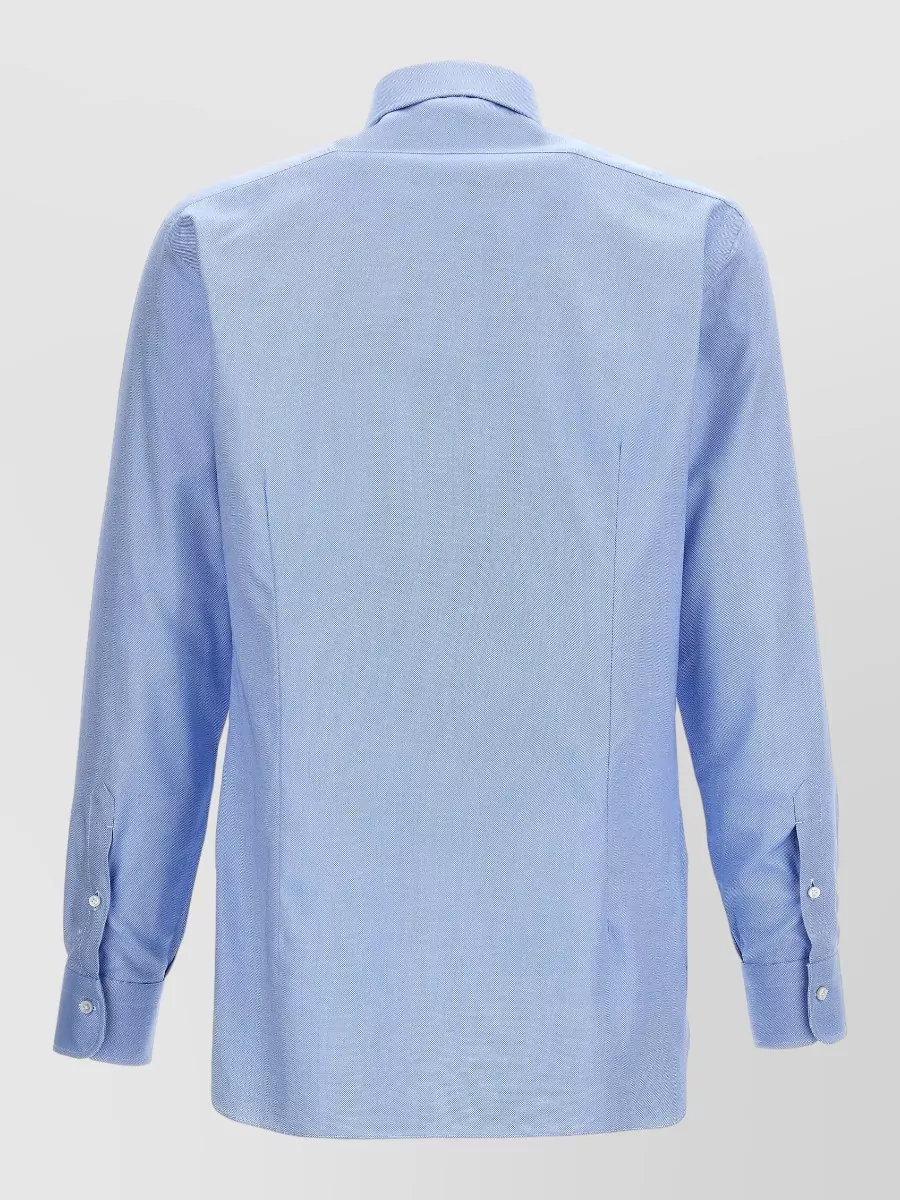 Barba Cotton Long-Sleeve Shirt
