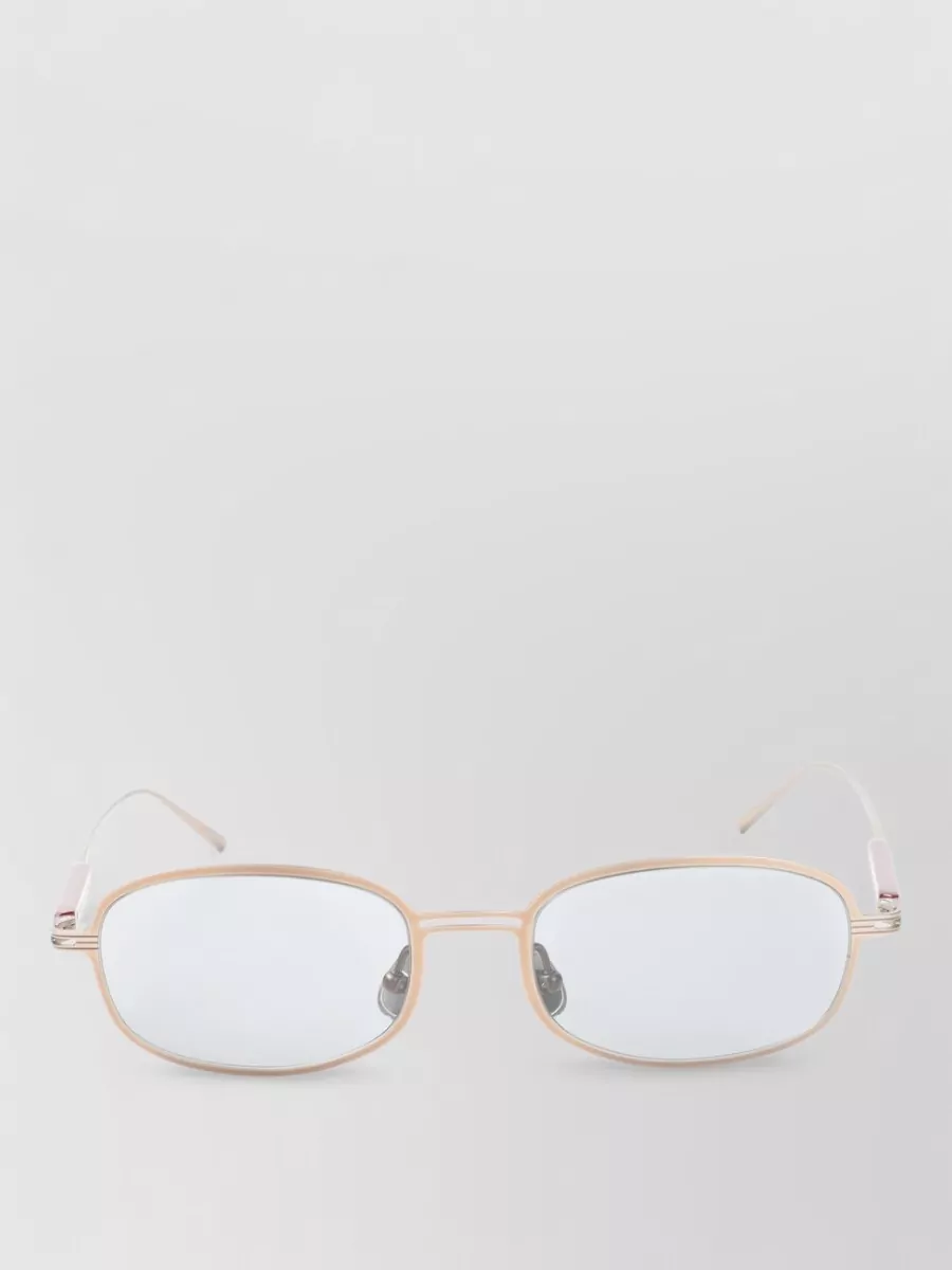 Brunello Cucinelli oval acetate sunglasses