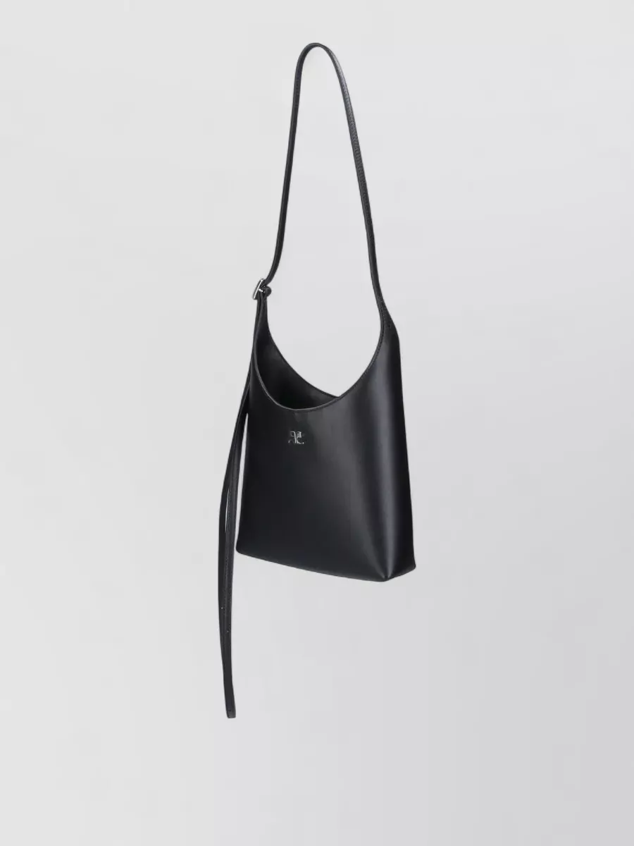 Courrèges Small Leather Shoulder Bag