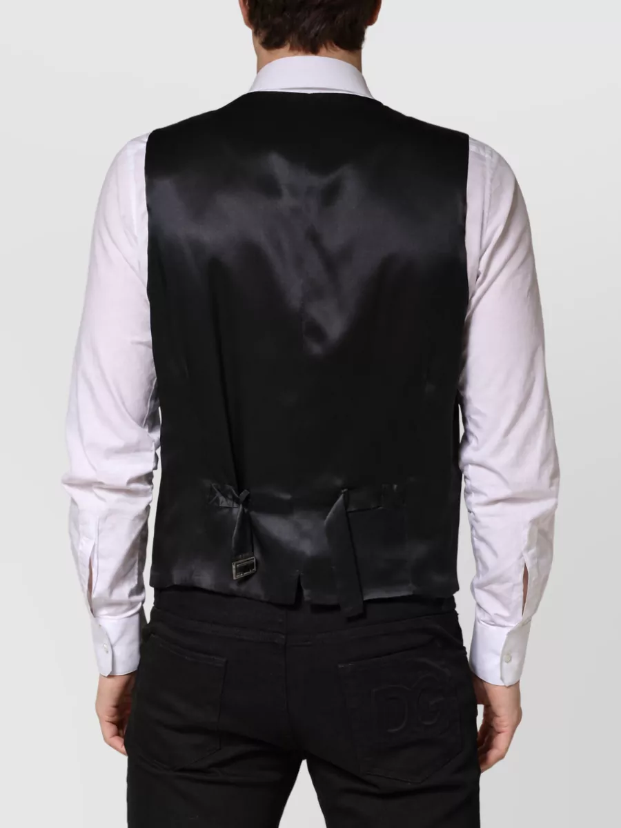 Dolce&Gabbana Wool Single Breasted Waistcoat