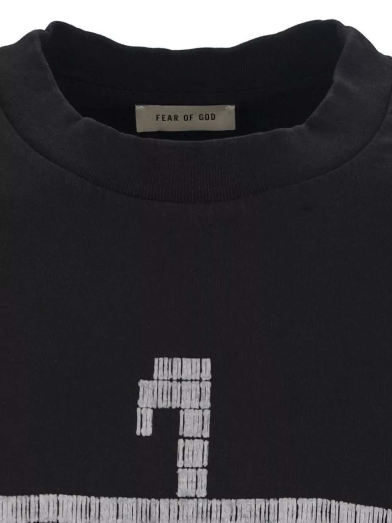 Fear Of God Crew Neck Graphic Print Short Sleeves