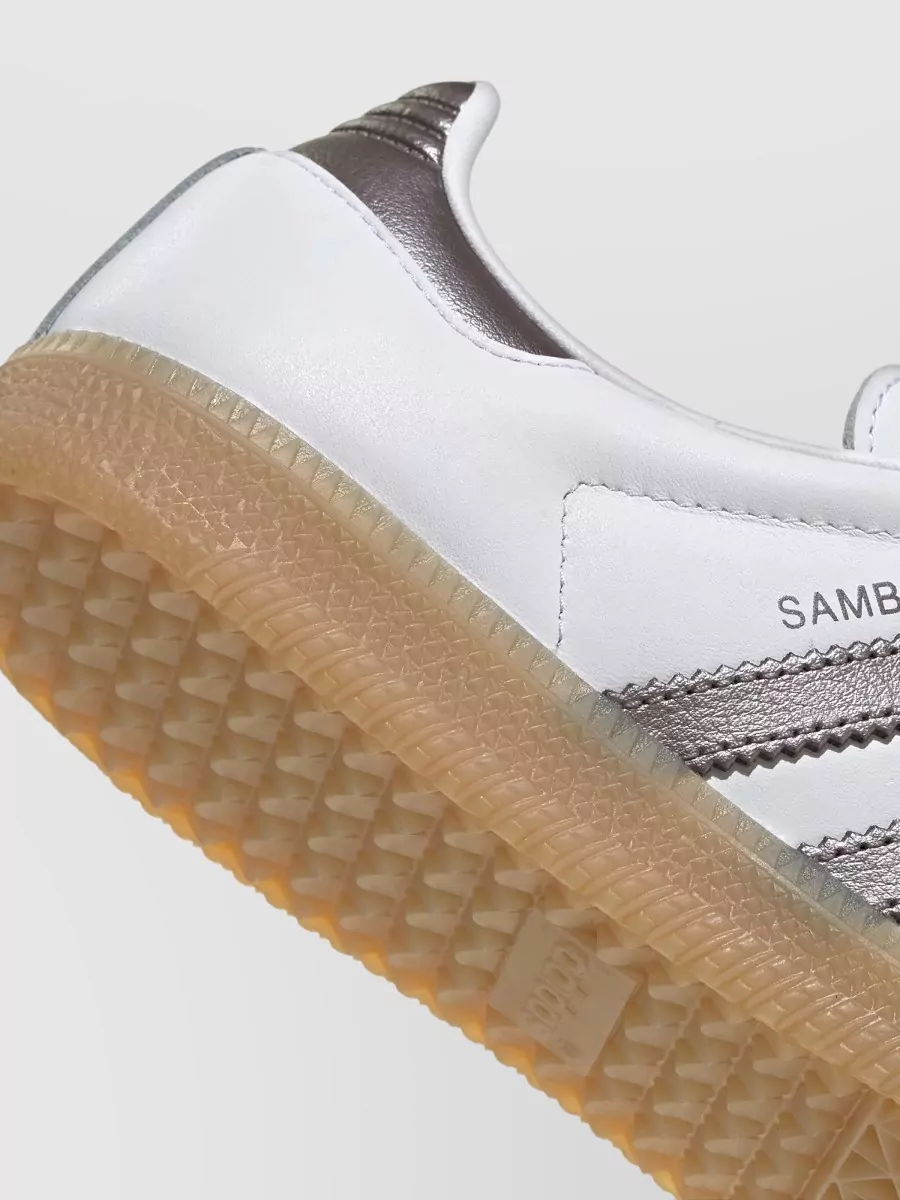 Adidas Leather Lace-Up Sneakers