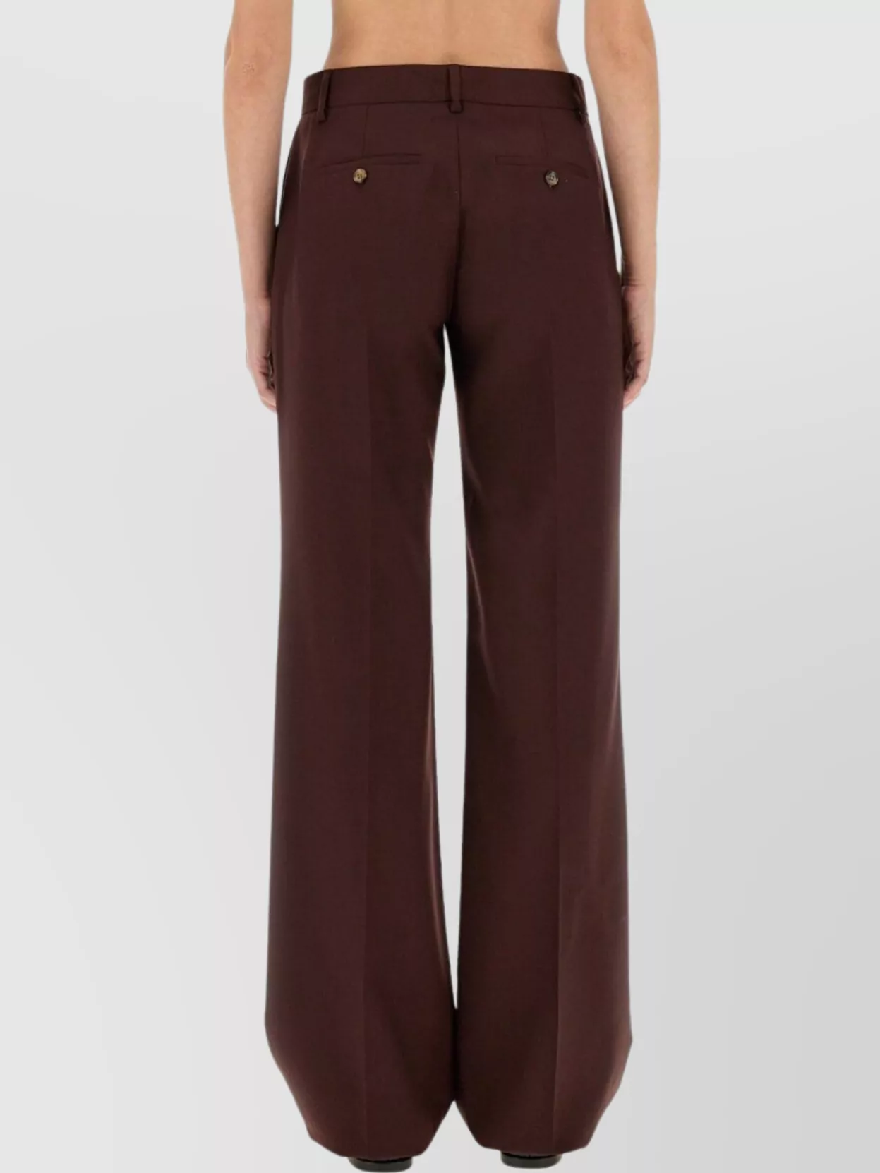 Paul Smith Wide Leg Trousers Belt Loops
