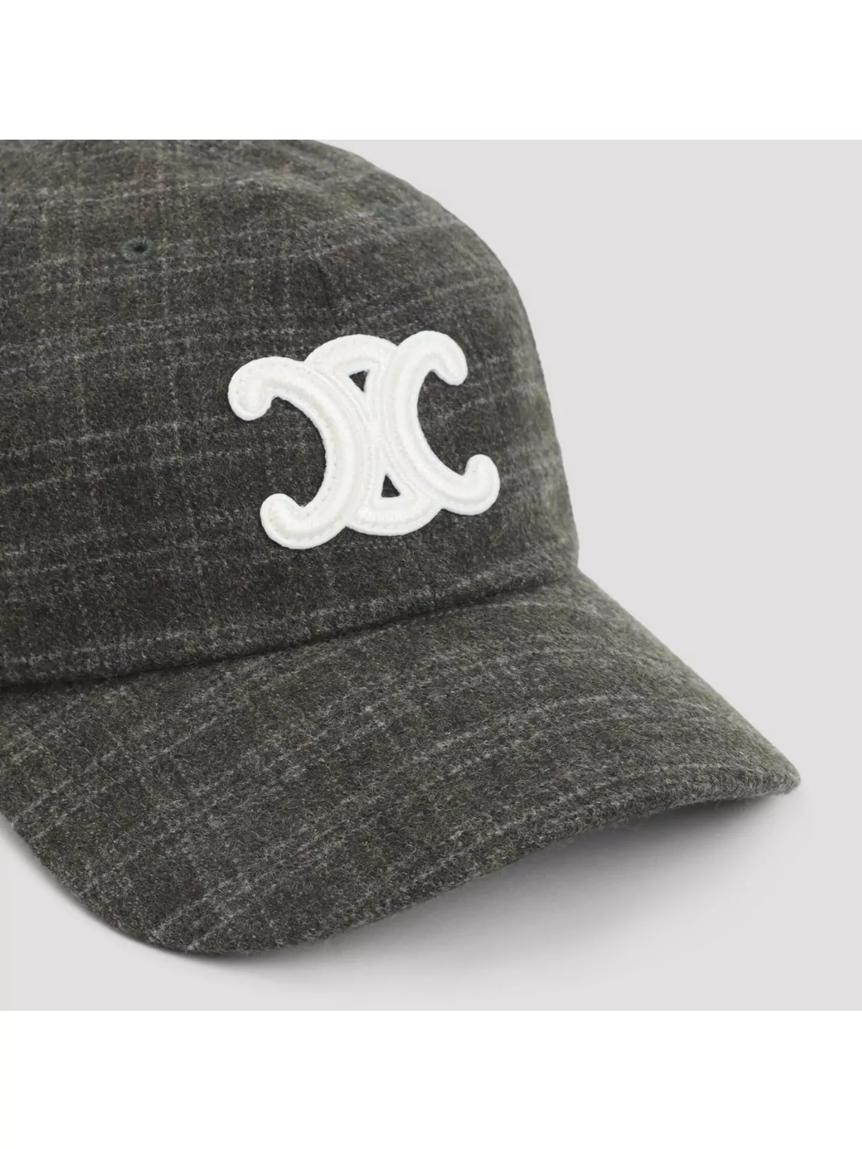 Celine Triumph Cap With Curved Brim Design