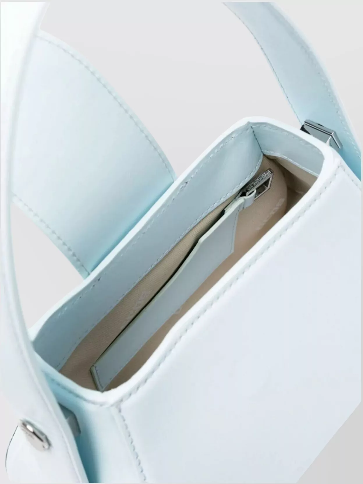 Gcds Mini Handbag Structured Shape Top Handle