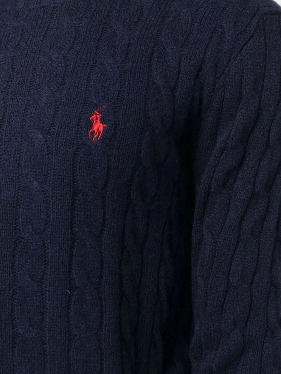 Polo Ralph Lauren Cashmere Wool Long-Sleeve Pullover