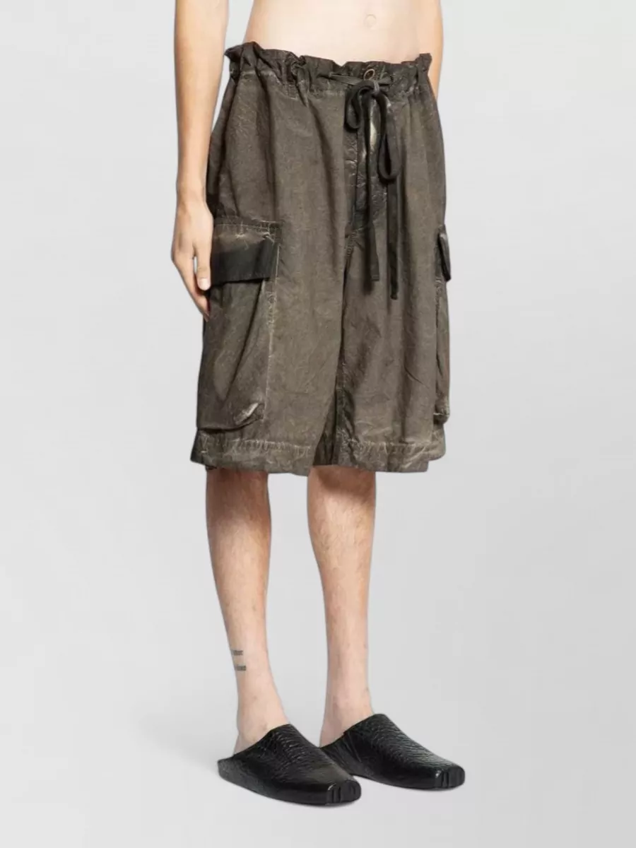 Uma Wang Cotton Cargo Shorts