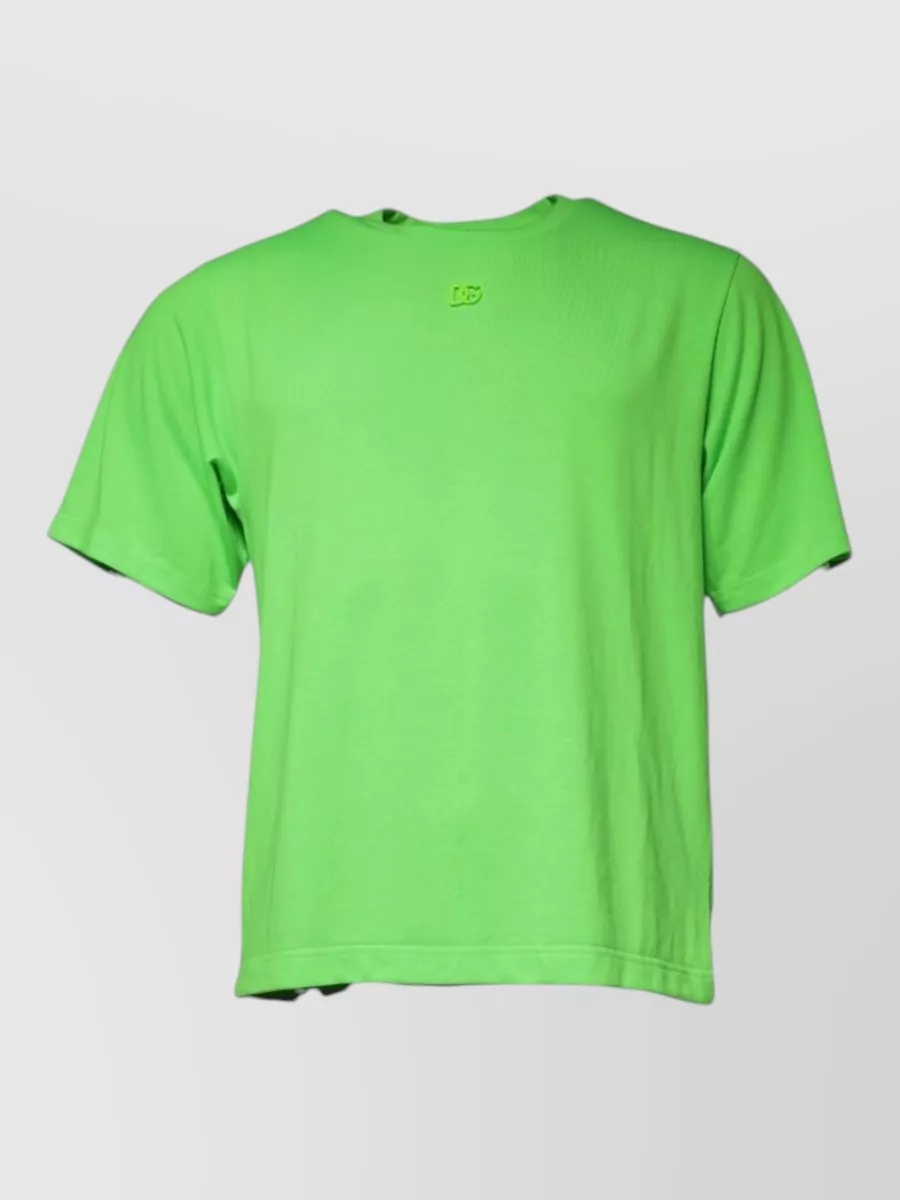 Dolce&Gabbana Logo round neck short sleeve t-shirt