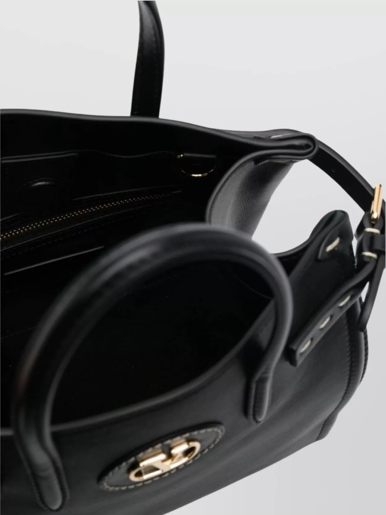 Valentino Garavani Antibes Small Leather Tote Bag