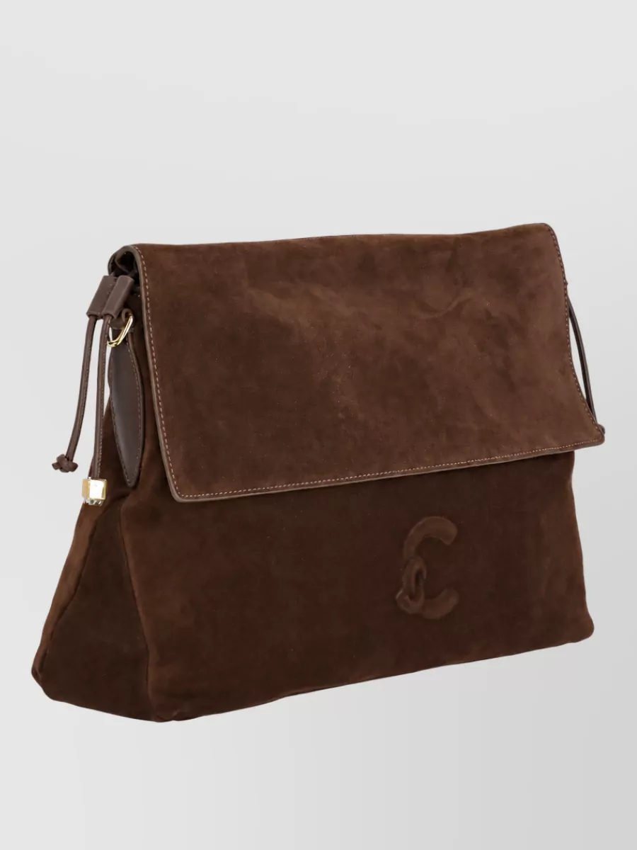 Coccinelle Suede Shoulder Bag