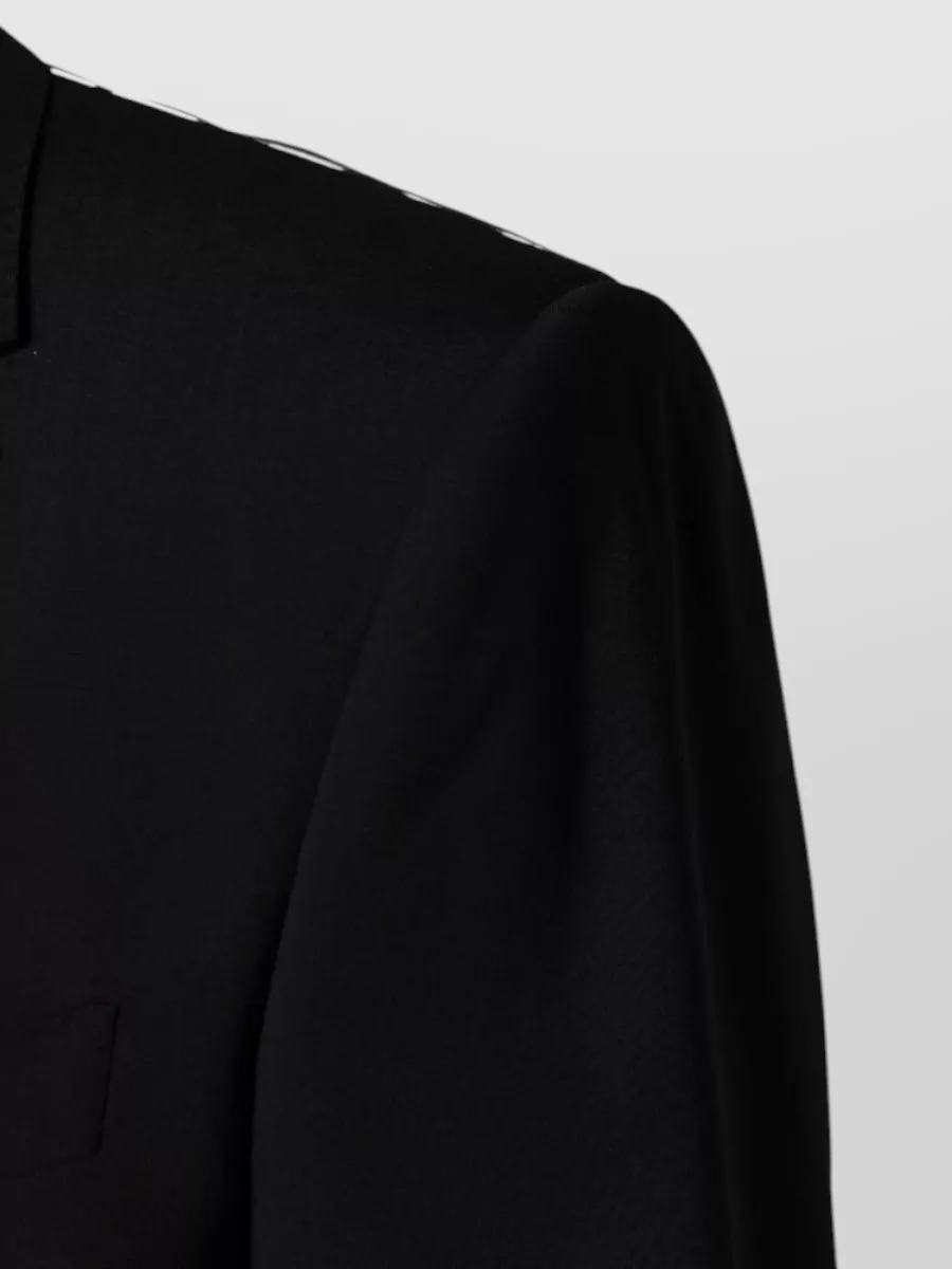 Dolce&Gabbana Virgin Wool Single Breasted Blazer