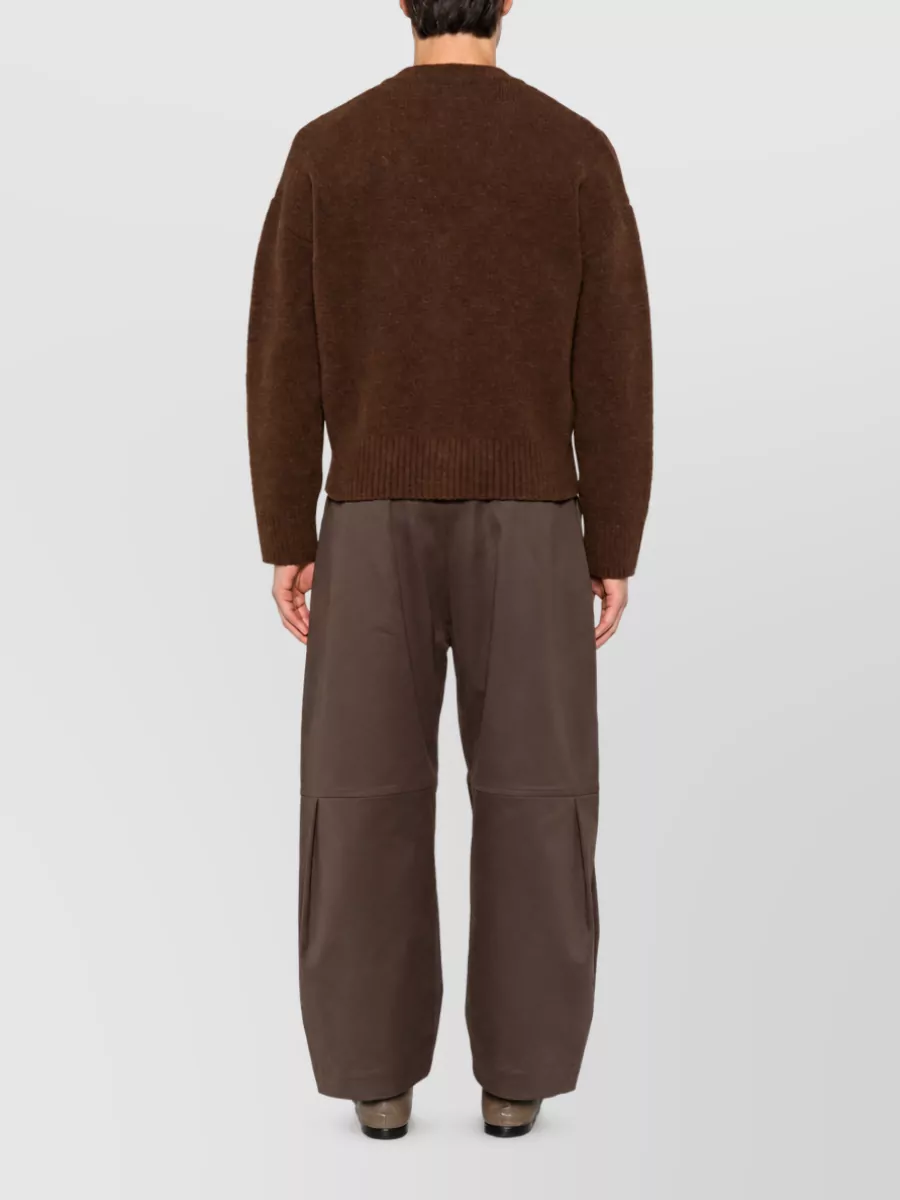 Ami Paris Alpaca Wool Cardigan