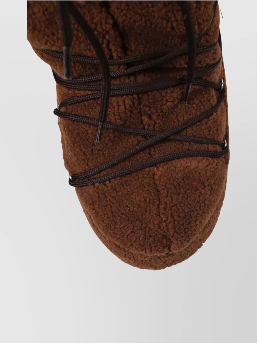 Moon Boot Logo Fleece Boot Flat Sole