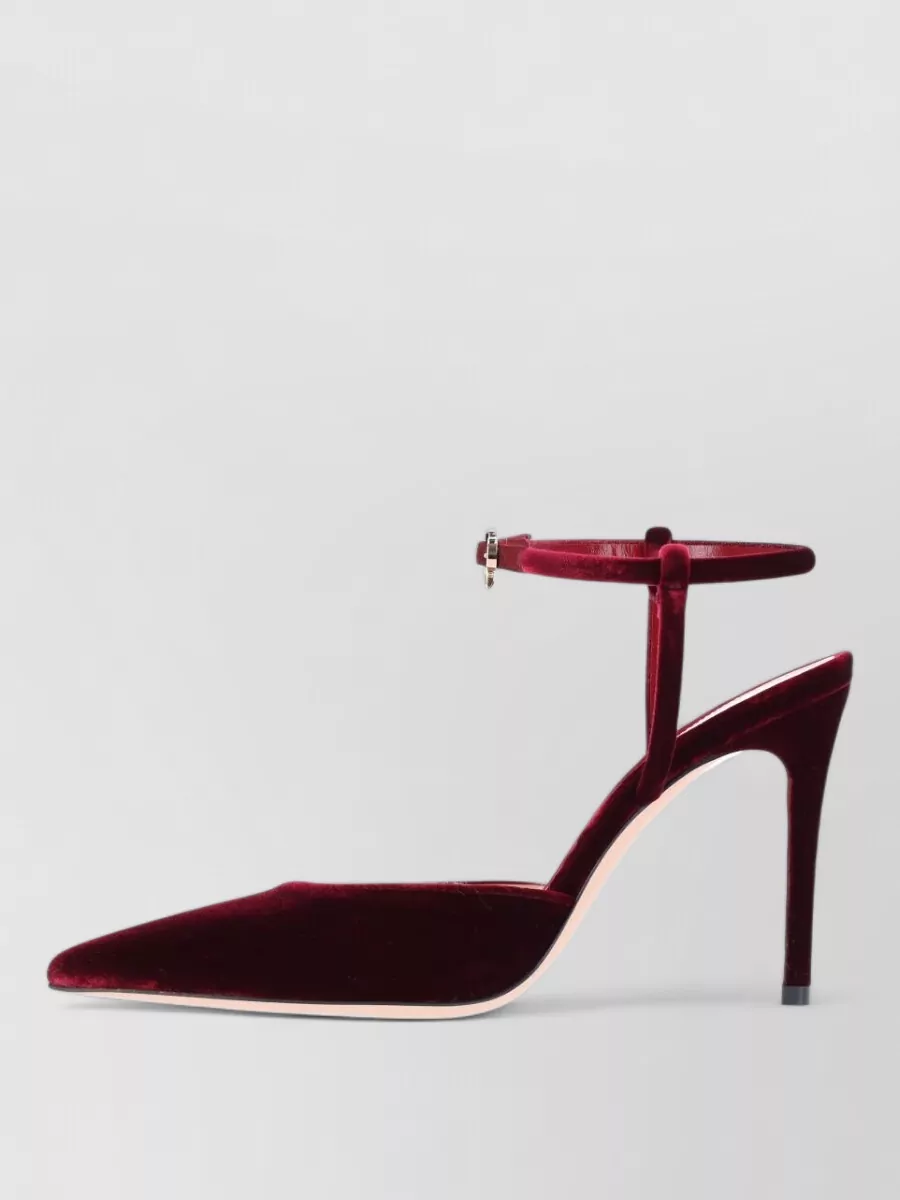 Gianvito Rossi Charlotte Pointed-Toe Pump With A Stiletto High Heel.