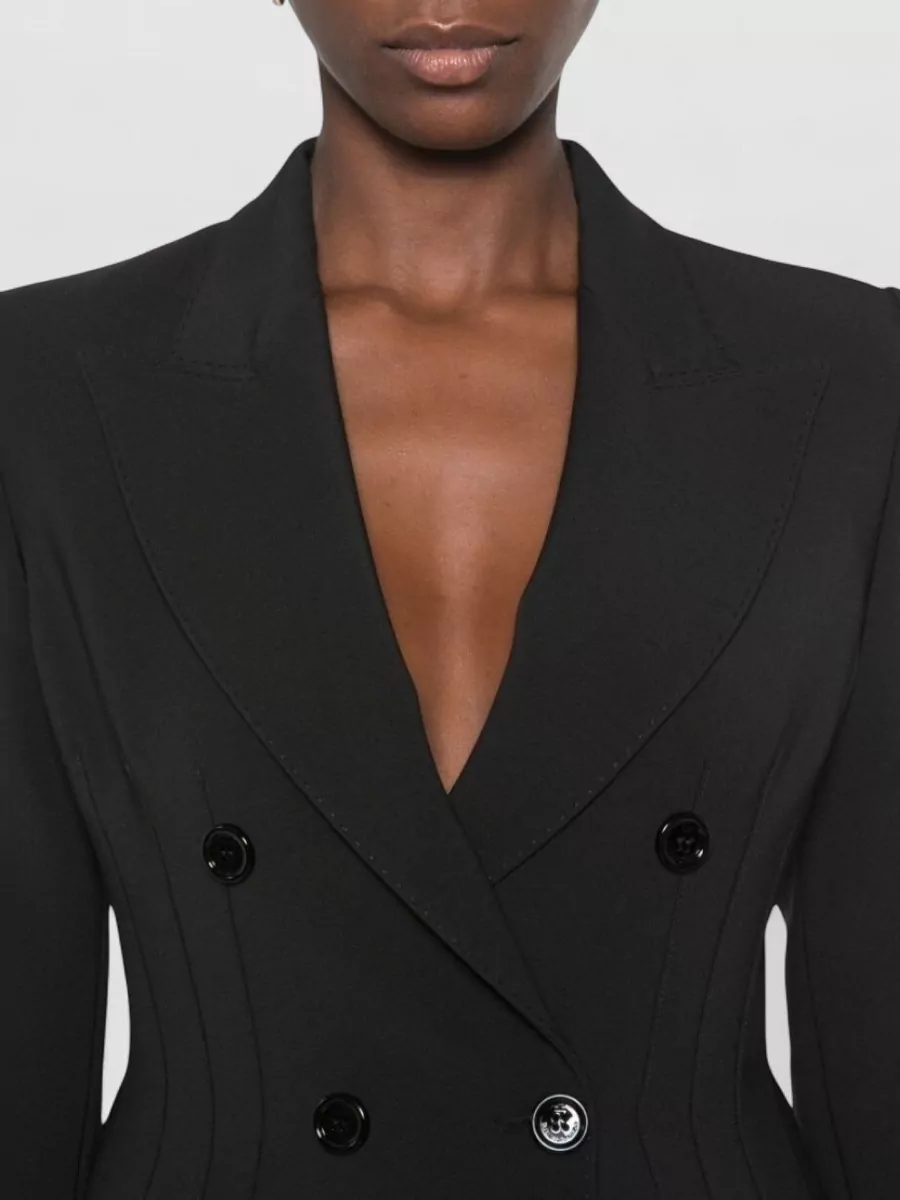 Elisabetta Franchi Double-Breasted Suit Jacket