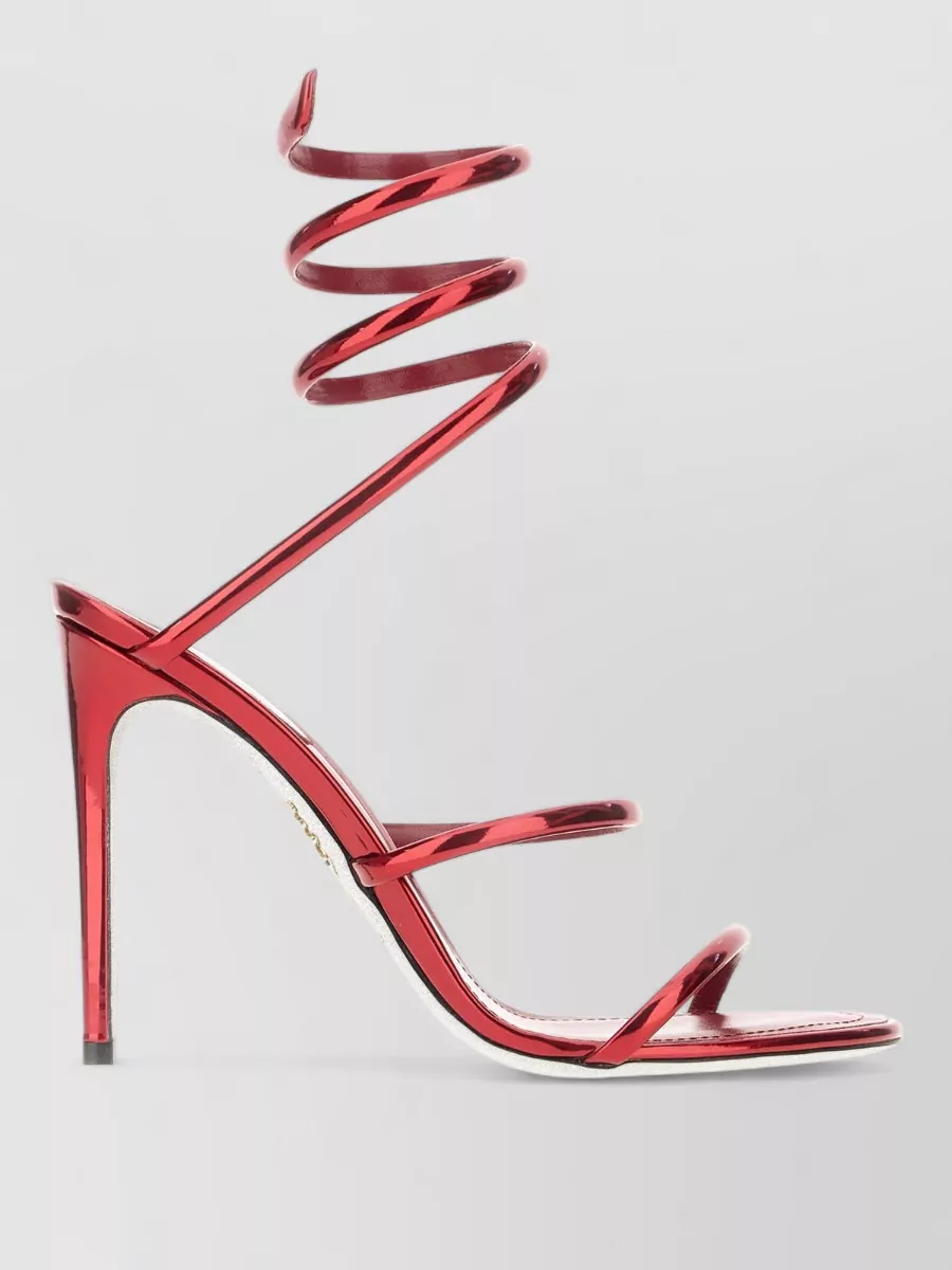 Rene Caovilla Leather Sandals