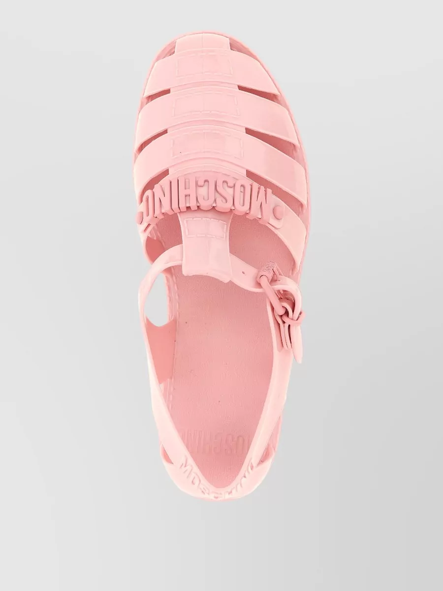 Moschino Pvc Jelly Sandals